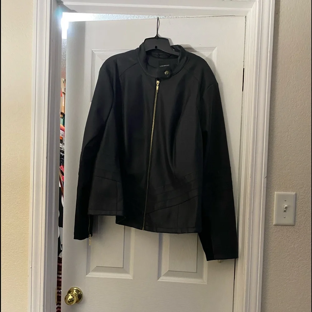 Faux Leather Jacket - Picture 1 of 7